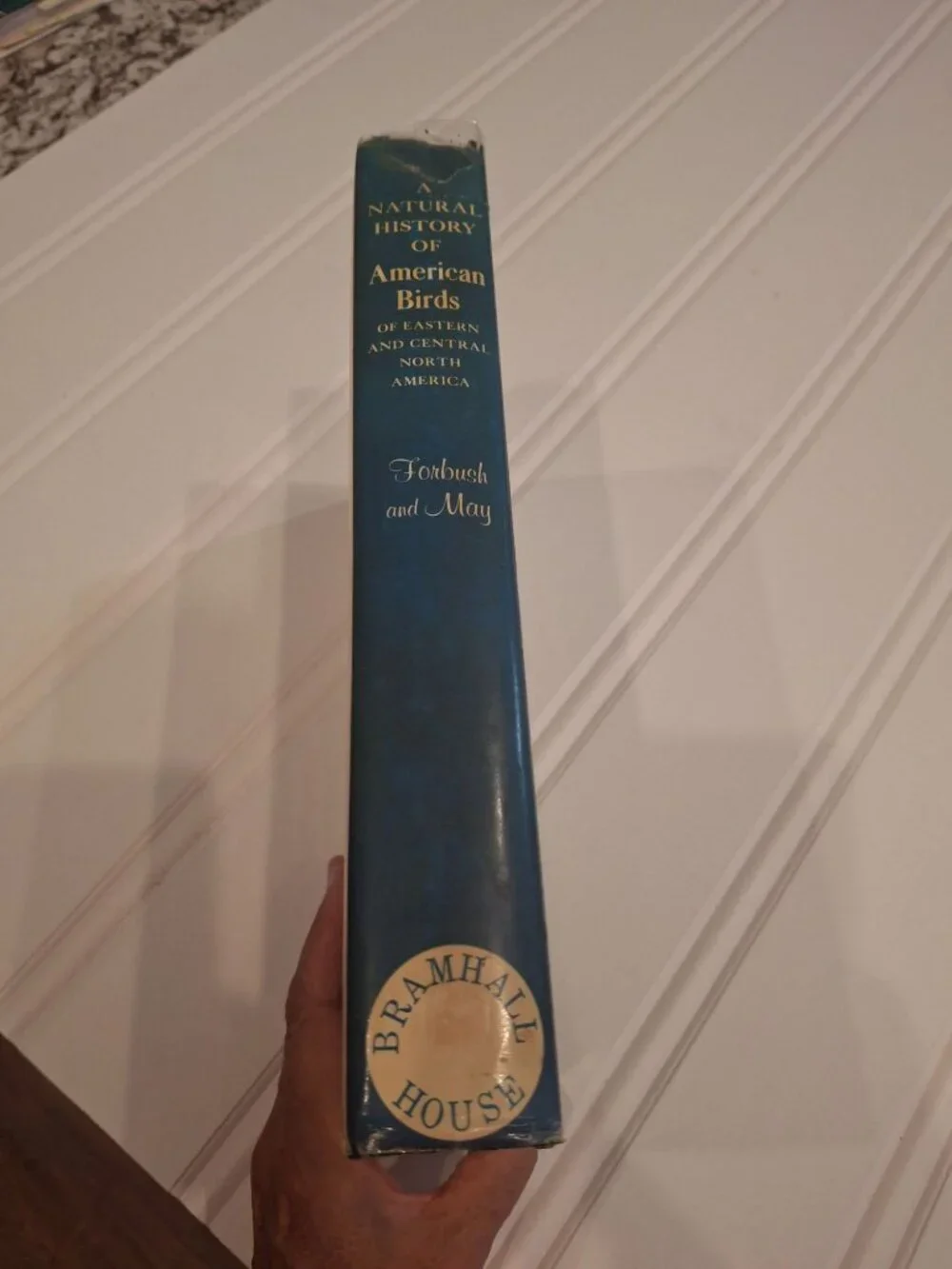 1955 Natural History American Birds Forbush May Hardcover DJ Illustrated Vintage